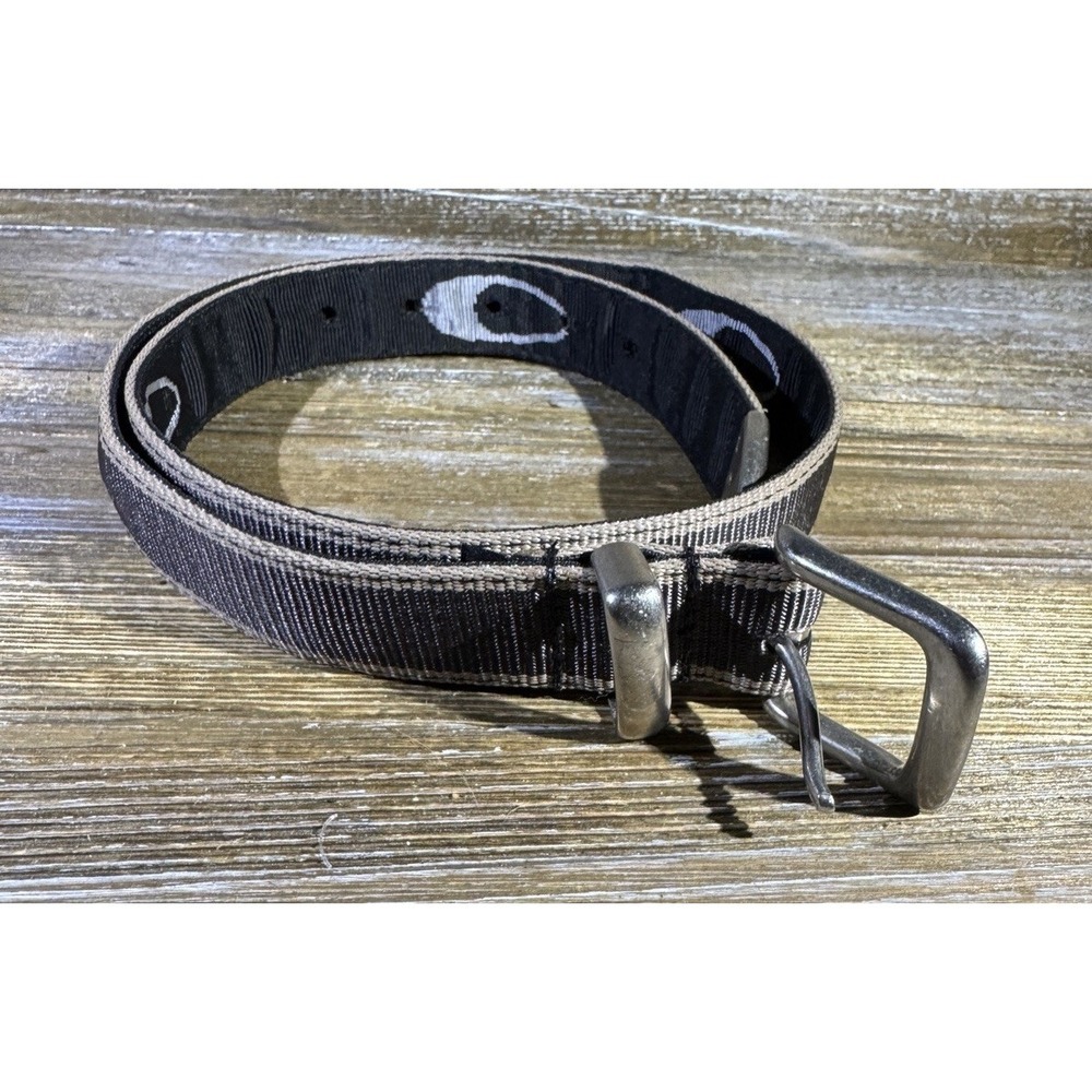 Vintage Crookies Belt Gray Tan Men's Size 32